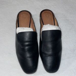 madewell leather loafers